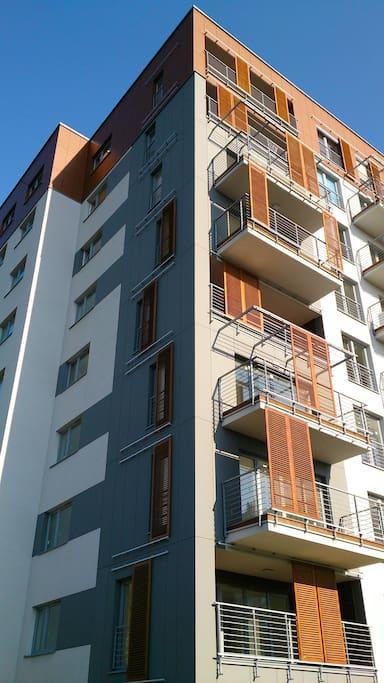 1 Bedroom Francuska Park Apartment Katovice Exteriér fotografie