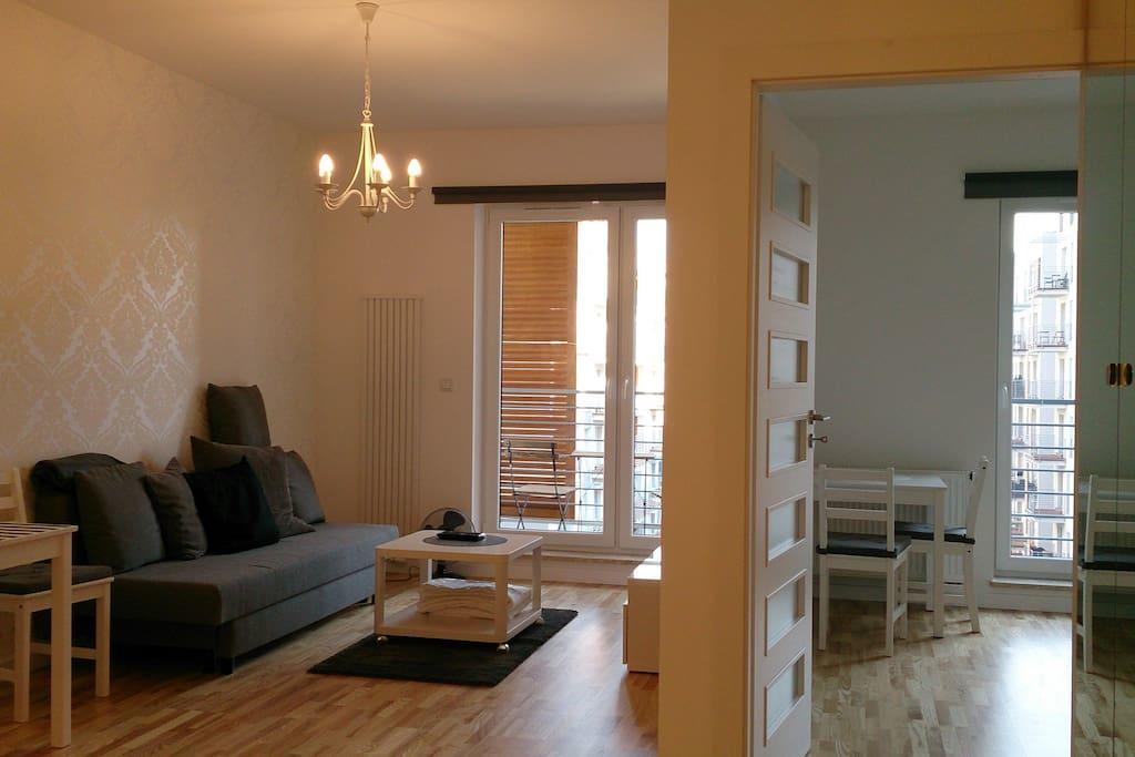 1 Bedroom Francuska Park Apartment Katovice Exteriér fotografie